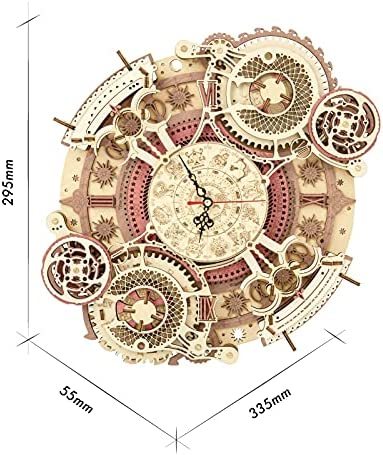 Time Art Zodiac Wall Clock