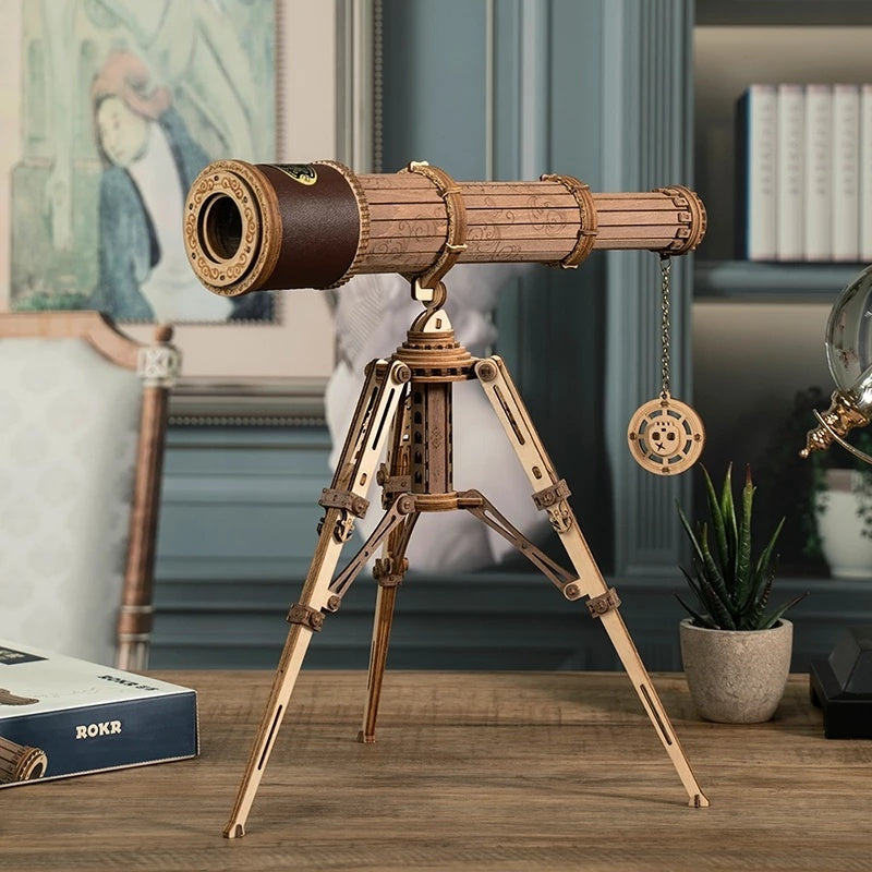 Monocular Telescope 3D Wooden Puzzle