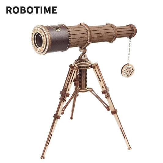 Monocular Telescope 3D Wooden Puzzle